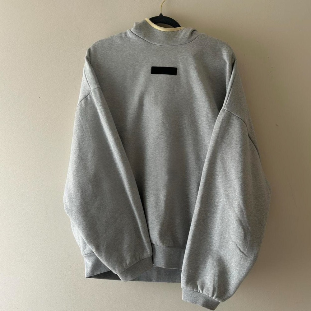 Essentials FEAR OF GOD Gray hoodie